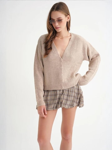 MixRay Gebreid vest in Beige