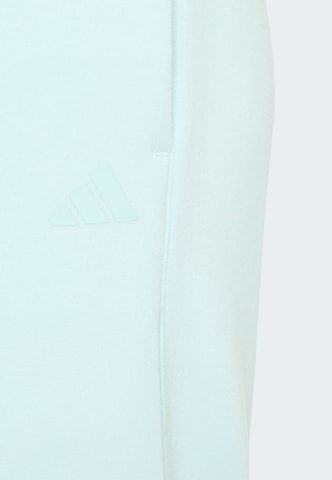 ADIDAS SPORTSWEAR Loosefit Sportovní kalhoty – zelená