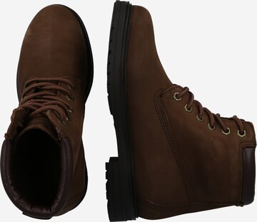 TIMBERLAND Lace-Up Ankle Boots 'Hannover Hill' in Brown