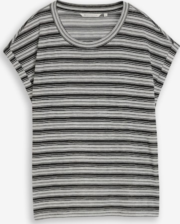 TOM TAILOR DENIM T-Shirt in Schwarz: Vorderseite