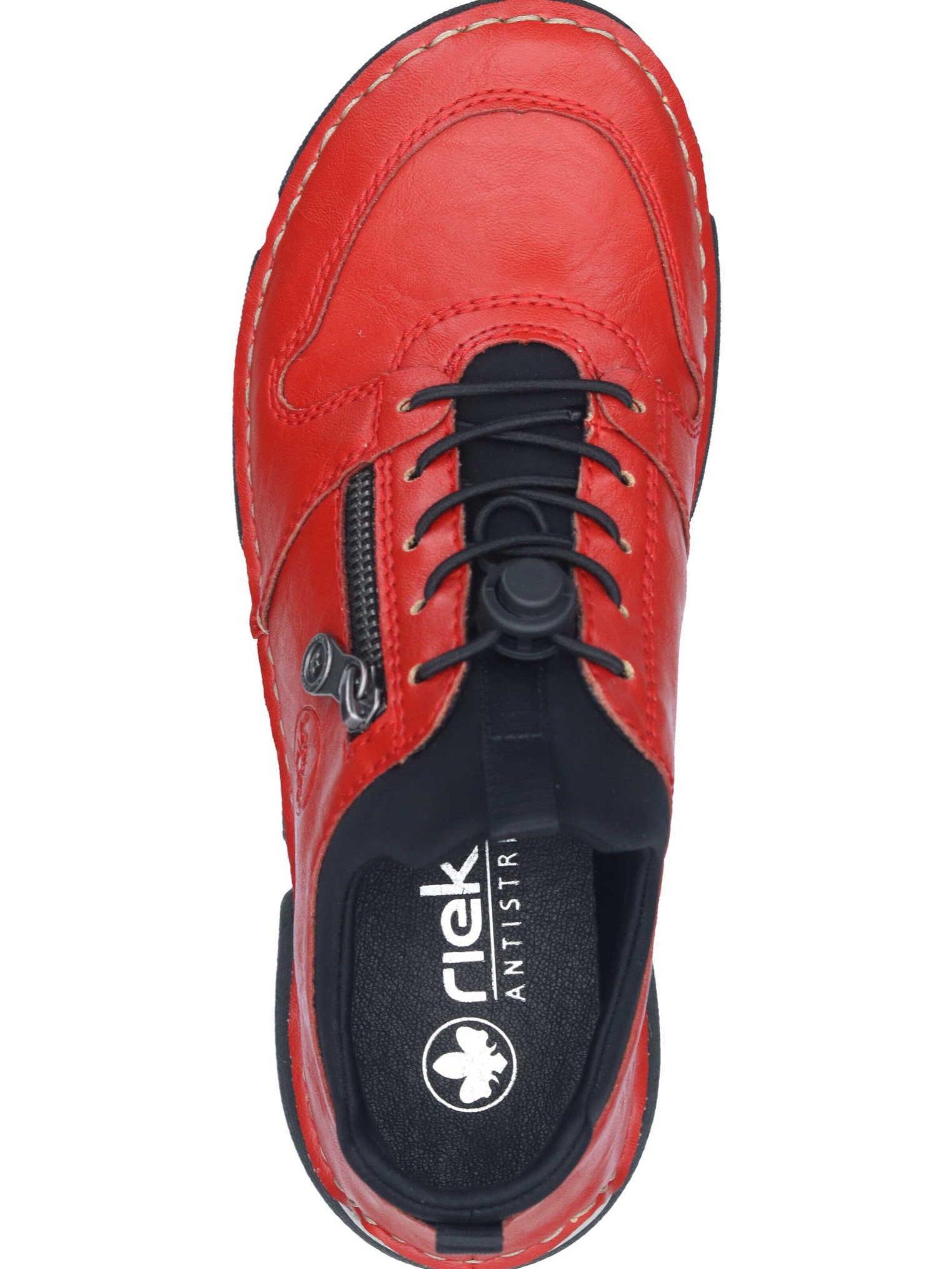 Rieker Classic Flats in Red