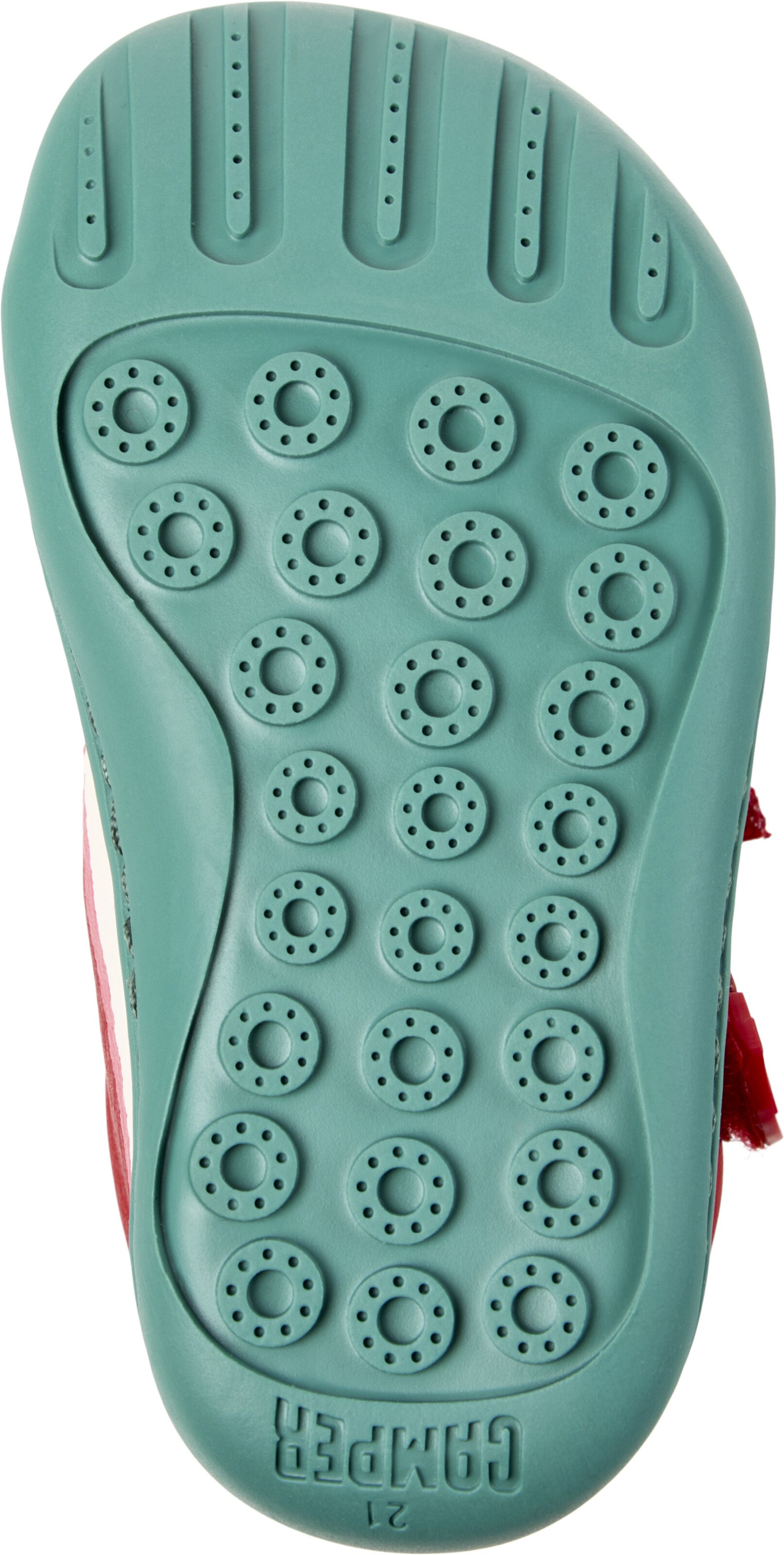 CAMPER - Zapatos primeros pasos 'Peu Cami' en rojo