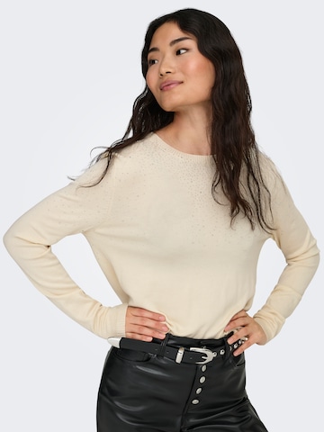 ONLY Pullover i beige