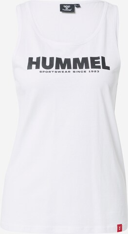 Top sportivo 'Legacy' di Hummel in bianco: frontale