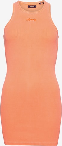 Robe Superdry en orange : devant