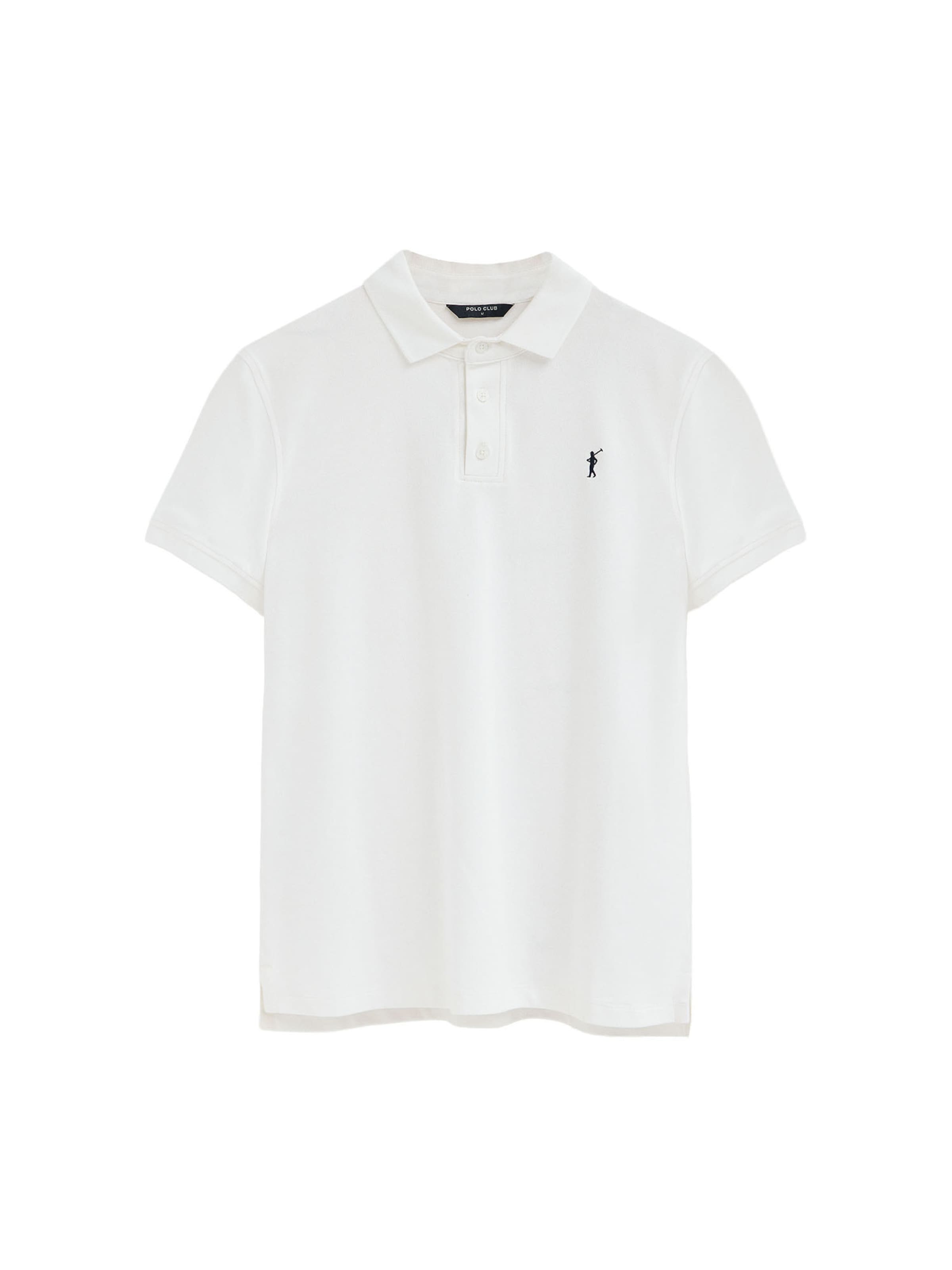 Polo Club Shirt ' RIGBY' in XXXL in weiß, Produktansicht