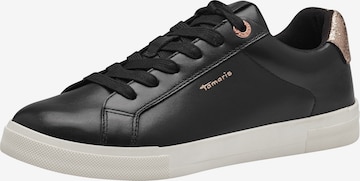 TAMARIS Sneakers laag in Zwart: voorkant