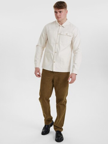 Dxnmxrk Shirt 'DxEctor' in Beige