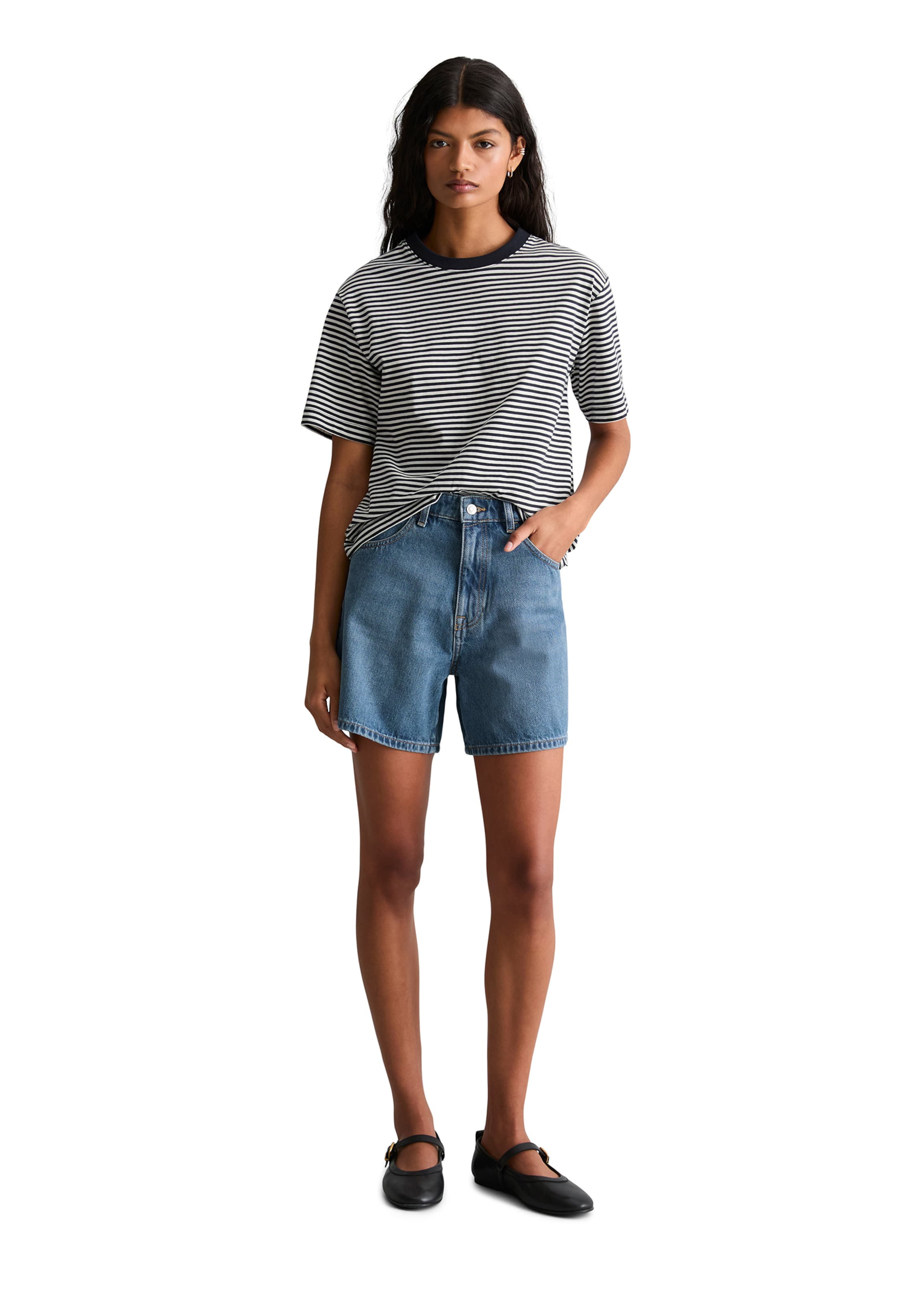 Marc O'Polo DENIM Regular Jeans 'Filda' in Blauw: voorkant