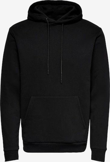 Only & Sons Sweater majica 'ONSCERES LIFE HOODIE SWEAT NOOS' u crna, Pregled proizvoda