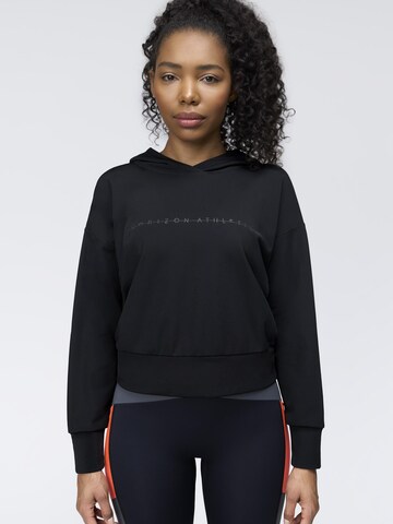 Pull-over de sport 'Tomaree Hoodie' Horizon Athletic en noir