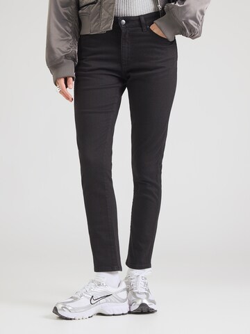 WRANGLER Скинни Джинсы 'Sienna' в Черный: спереди