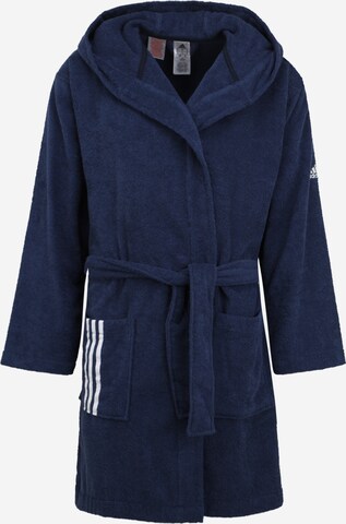 ADIDAS SPORTSWEAR Short Bathrobe 'Ing Gown' in Blue: front