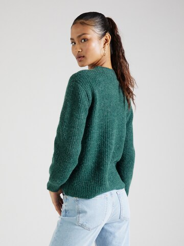 PIECES Sweter 'NANNA' w kolorze zielony