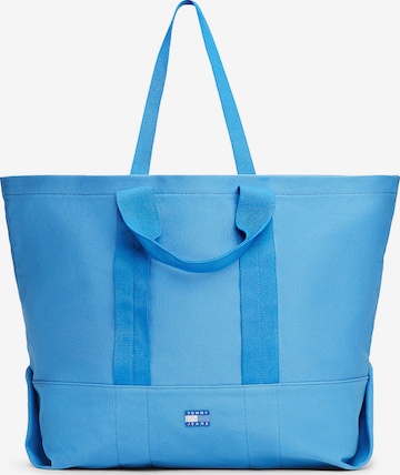 Cabas Tommy Jeans en bleu : devant