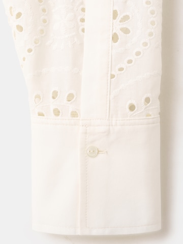 Camicia da donna 'ELEONOR' di MANGO in beige