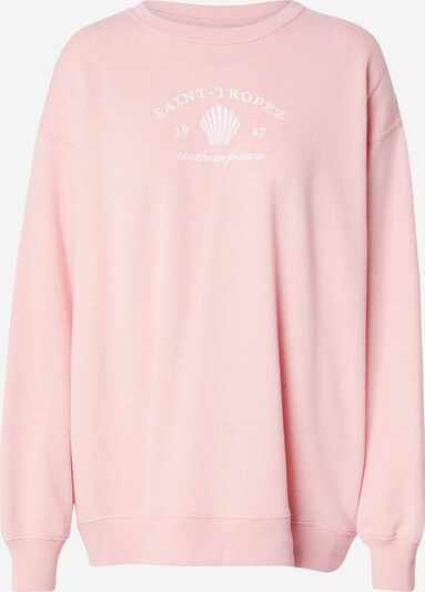 HOLLISTER Sweatshirt in rosa / weiß, Produktansicht