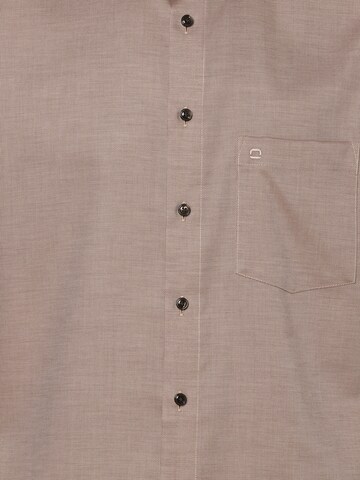 OLYMP Regular Fit Hemd in Beige