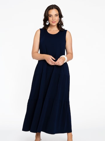 YOEK Kleid in Blau: Vorderseite