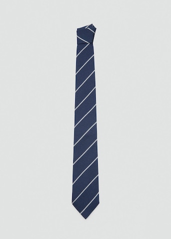 MANGO MAN Tie in Blue: front