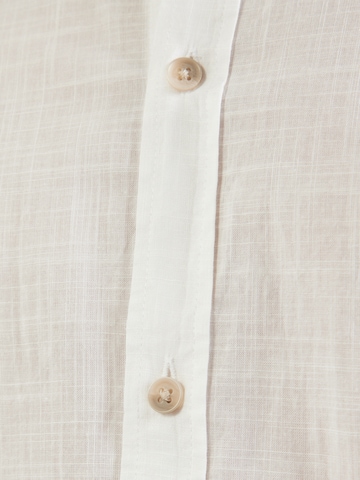 JACK & JONES - Ajuste regular Camisa 'JJHENRY ' en blanco