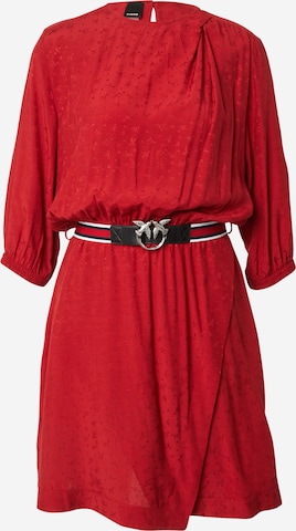 raudona PINKO Suknelė 'SURIMI': priekis