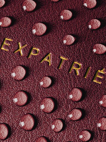 Expatrié Taška cez rameno 'Lea' - Červená