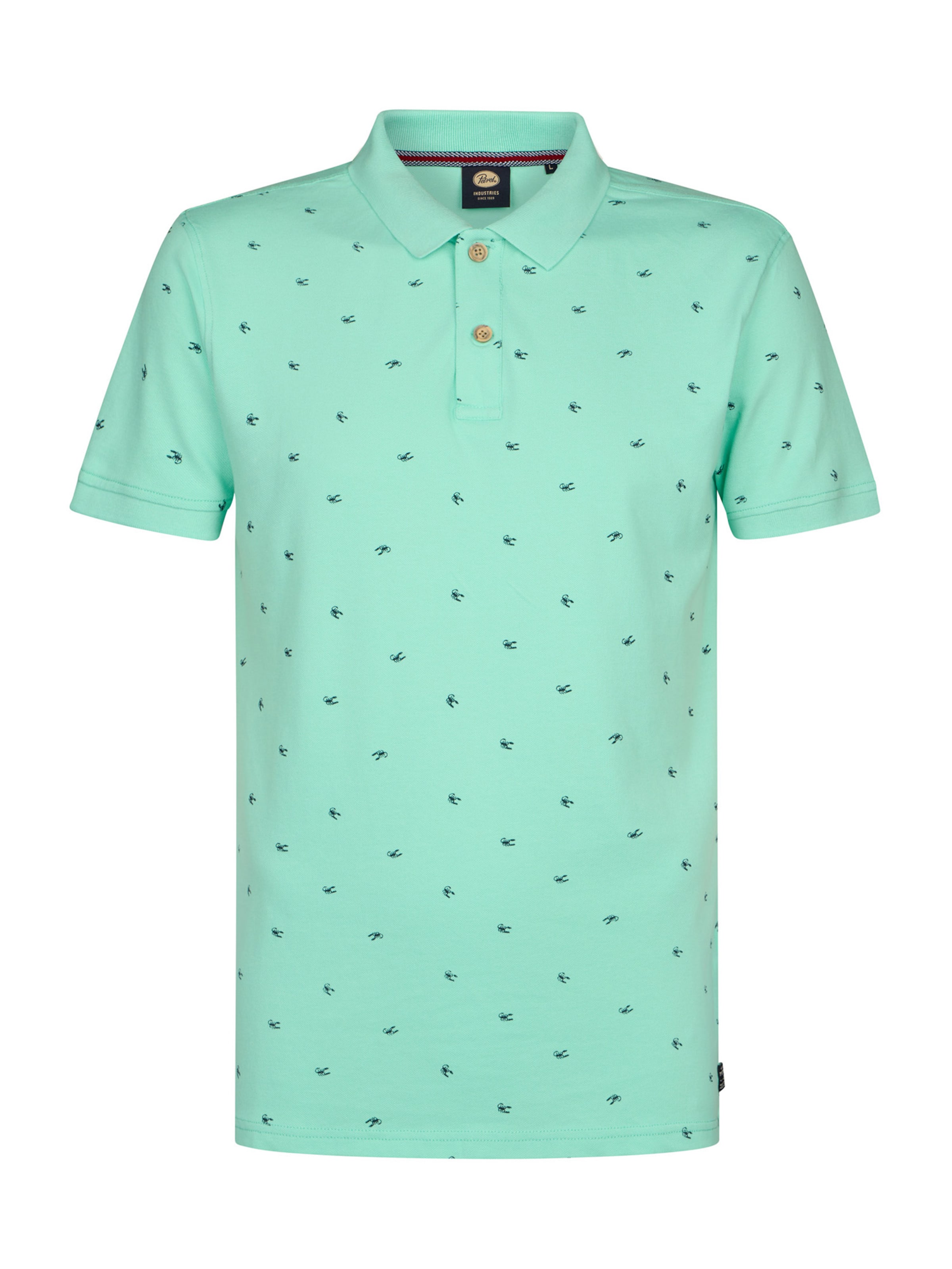 Petrol Industries Koszulka w kolorze zielony: przód