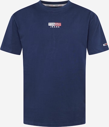 Tommy Jeans - Camiseta en azul: frente