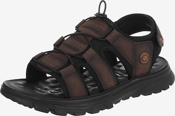 CoolWalk Sandals in Brown: front