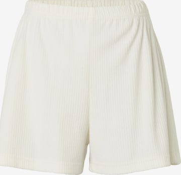 Wide Leg Pantalon Estelou en blanc : devant