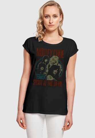 T-shirt 'Motley Crue - SATD Tour 1983' Merchcode en noir : devant