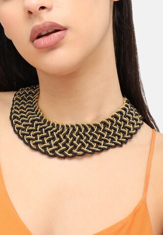 SOHI Necklace 'Kerena' in Green: front