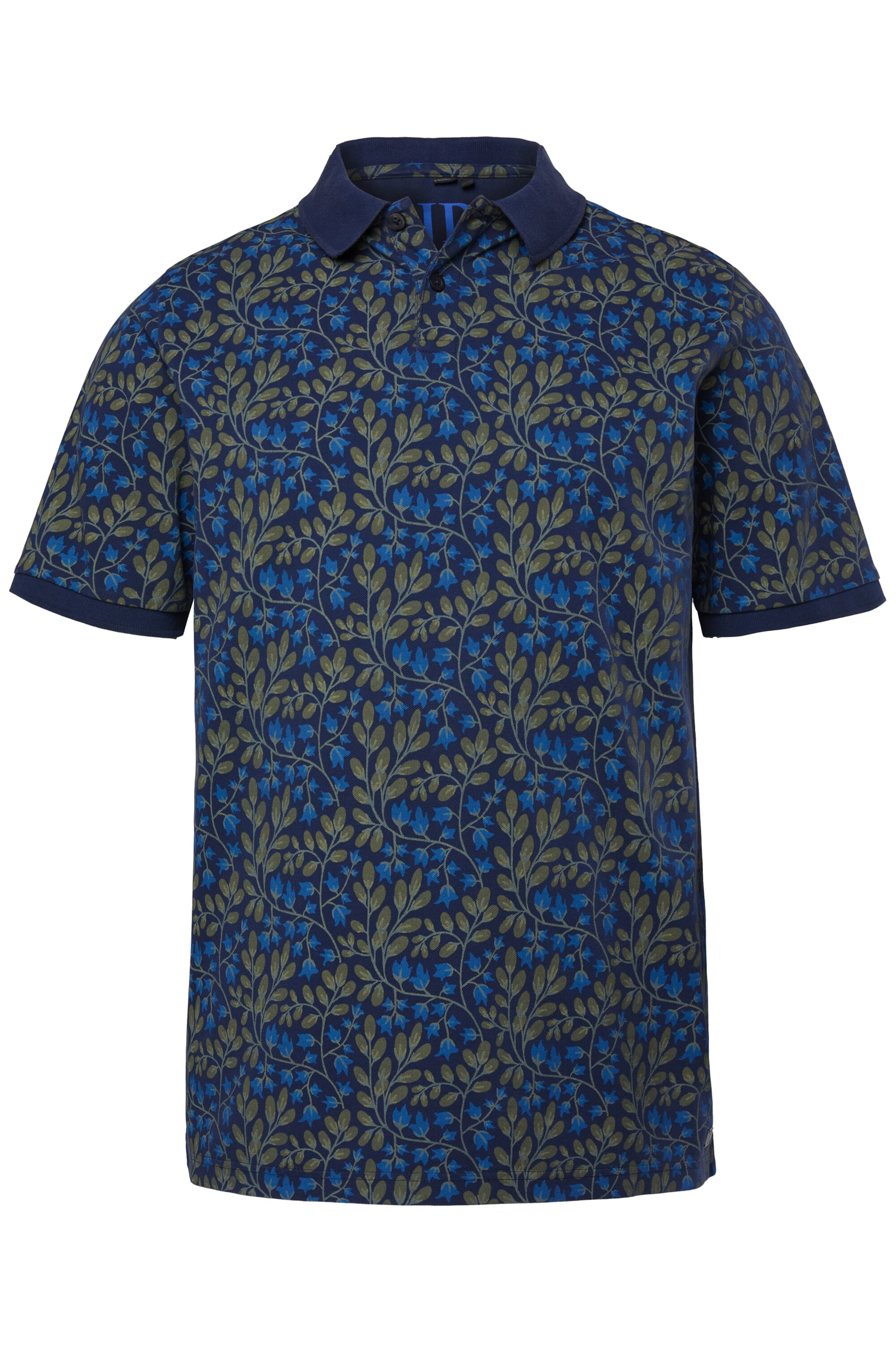 JP1880 Poloshirt in Blau: Vorderseite