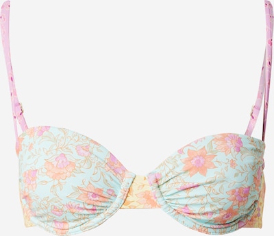 BILLABONG Bikinitoppi 'FOLK STORY' värissä pastellinkeltainen / minttu / oranssi / roosa, Tuotenäkymä