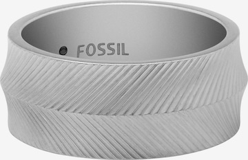 FOSSIL Prstan 'HARLOW' | srebrna barva