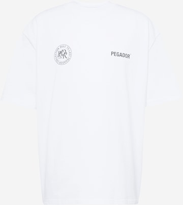 Pegador - Camiseta 'Marcer' en blanco: frente