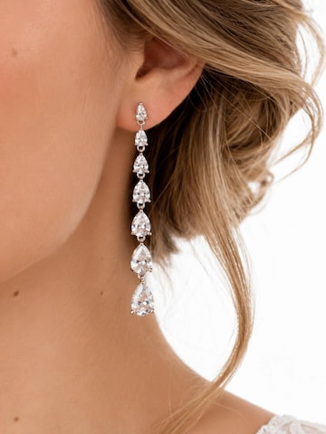 Orecchini 'Ella' di Sally Jane Bridal in argento