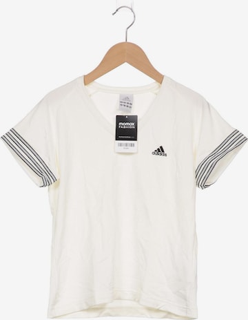 ADIDAS PERFORMANCE T-Shirt L in Weiß: predná strana