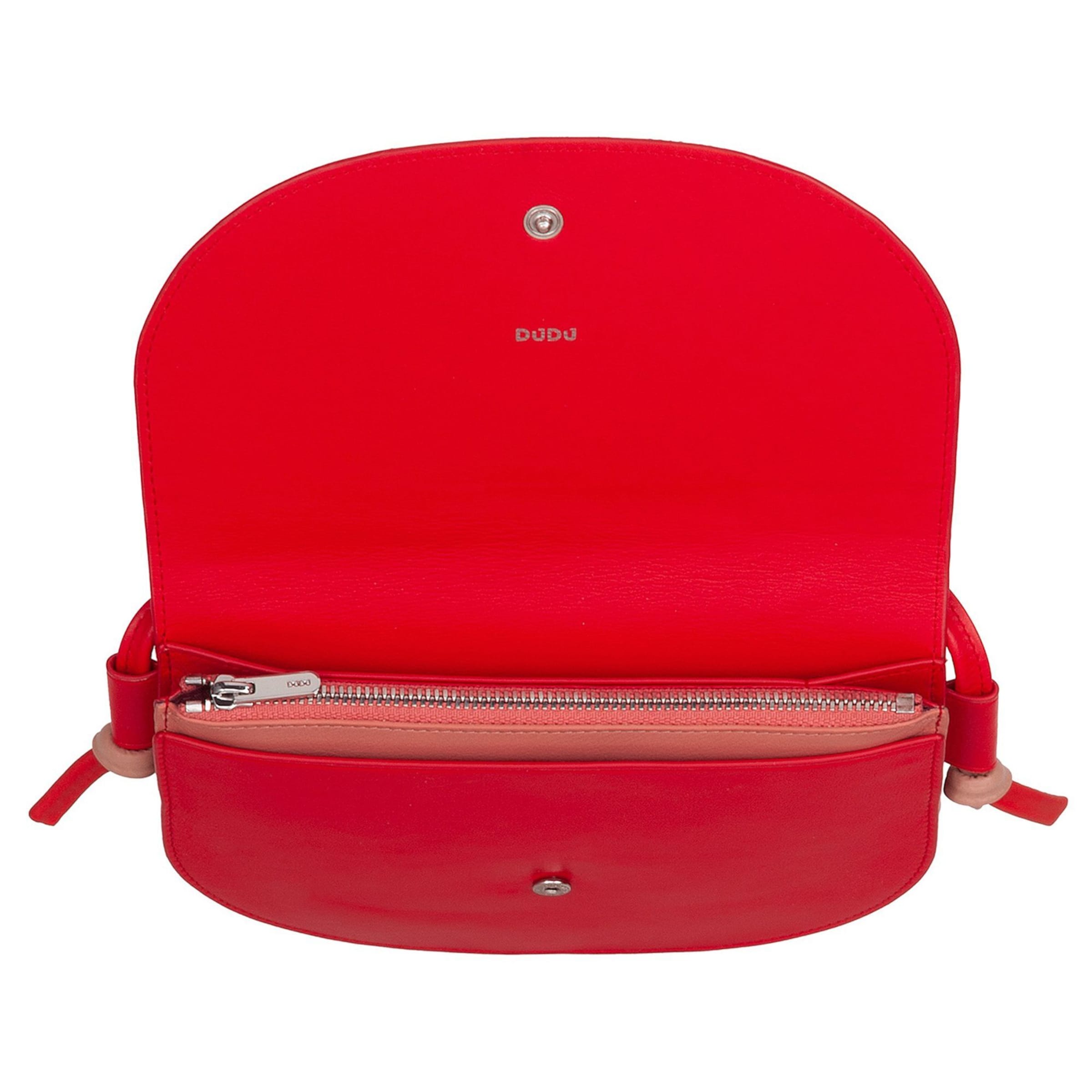 DuDu Crossbody Bag in Red