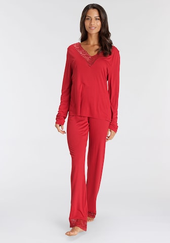 LASCANA Pajama in Red