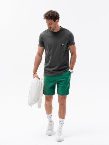 Ombre Shirt 'S1735' in Grijs