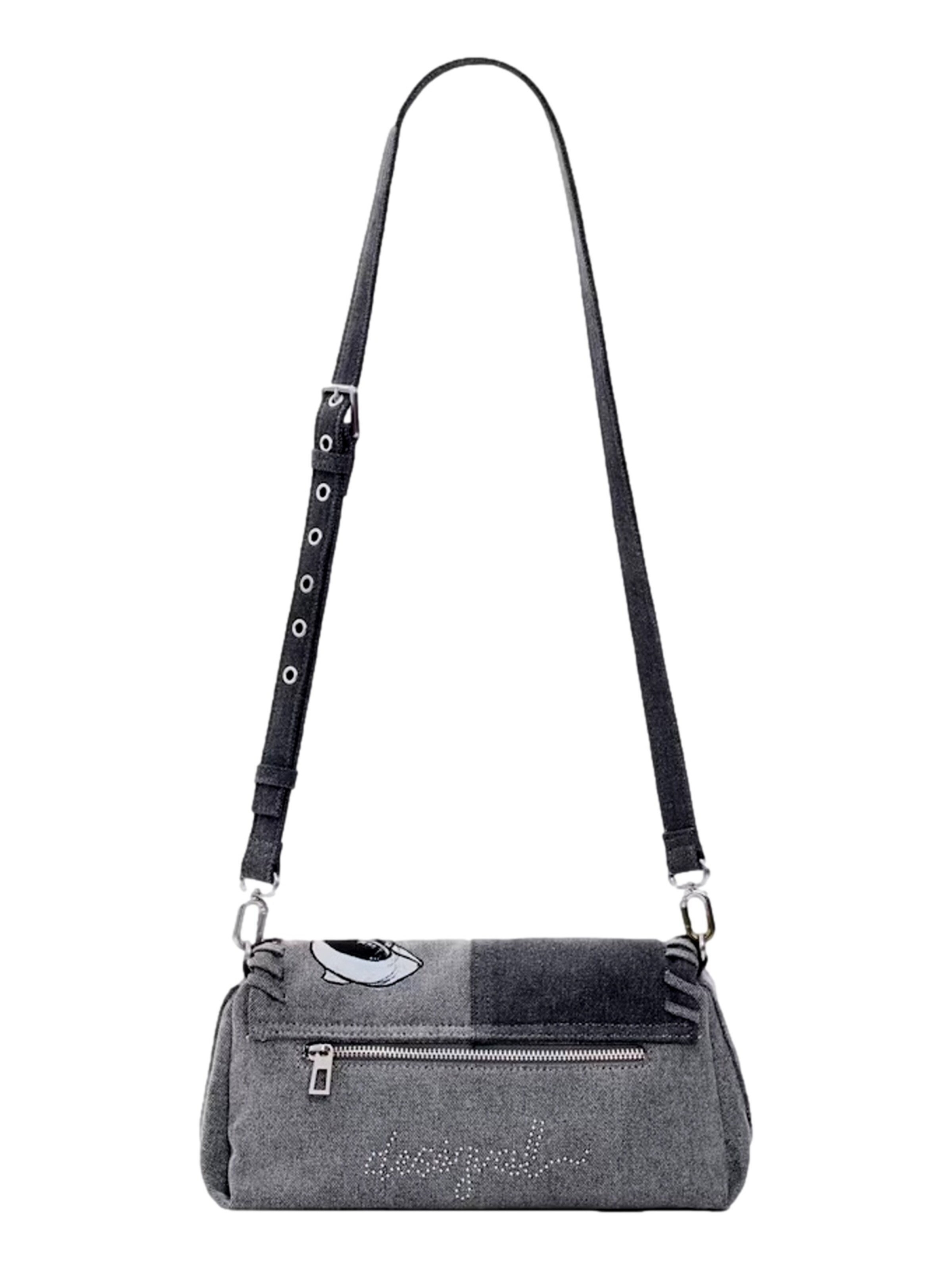 Sacs à main 'Mickey Kiss' Desigual en gris
