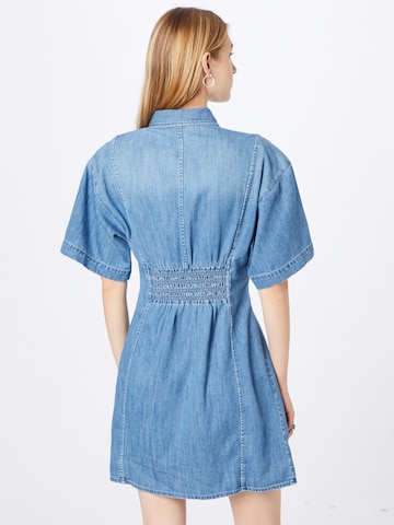 Robe-chemise 'SEAM' FRAME en bleu