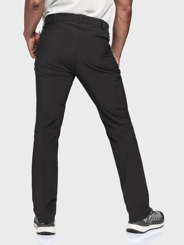 Schöffel Regular Outdoorhose 'Folkstone' in Schwarz