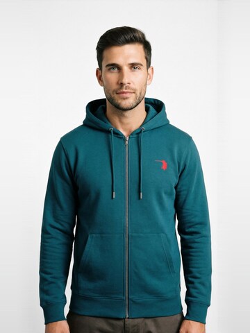 Rednib Sweatjacke 'Express Stitch'‌‌ in Grün