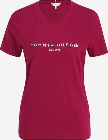 TOMMY HILFIGER - Camisa em vermelho: frente