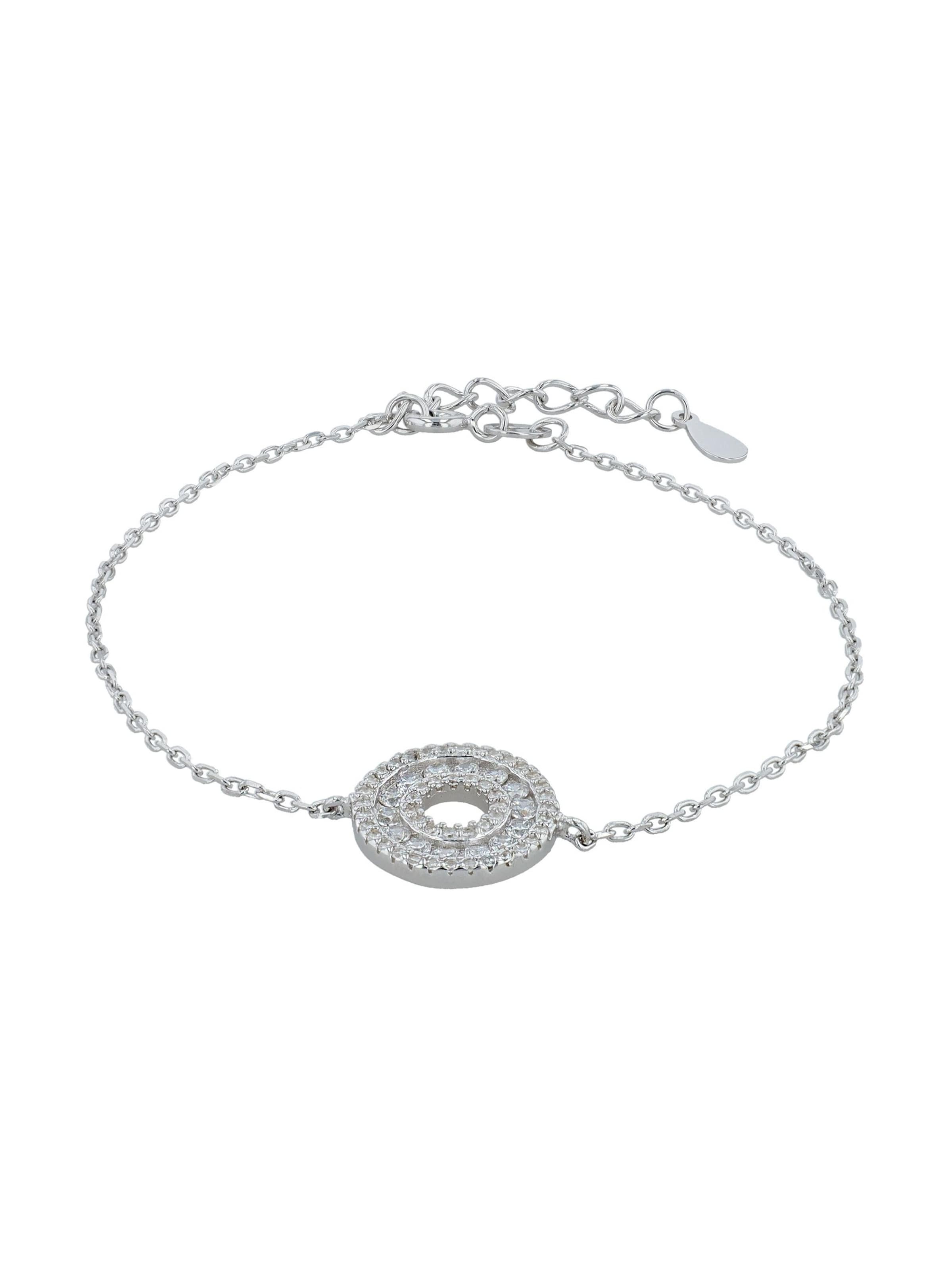 Akzent Bracelet 'Kyra' in Silver