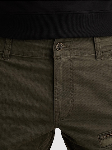 PME Legend Regular Trousers 'Nordrop relaxed fit cargo pants with allover print' in Green