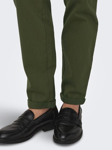 ONLY Slimfit Chino 'Biana-Maree' in Groen